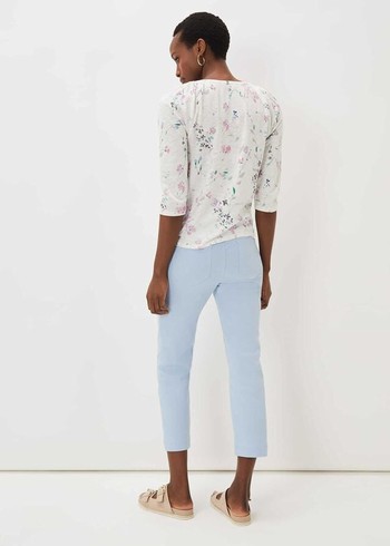 Phase Eight Ramona Straight Leg Jeans Blue Canada | UFIJSV-803